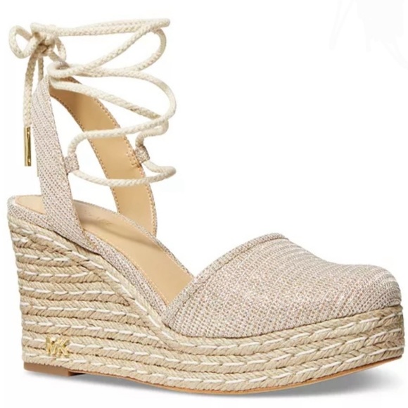 Michael Kors Lace-Up Espadrille Wedge - Picture 8 of 9